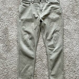Banana Republic Olive Jeans 34x30